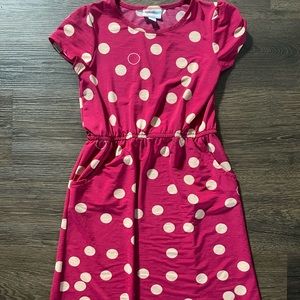 LulaRoe size 12 Girls Dress With pockets